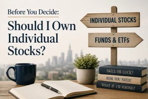Before You Decide: Should I Own Individual Stocks? Individual stocks versus funds and ETFs.