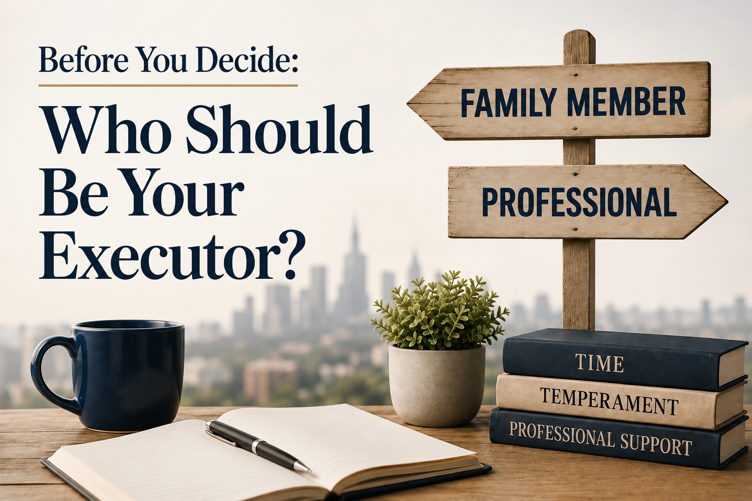 You are currently viewing Before you Decide:  Who Should Be Your Executor?